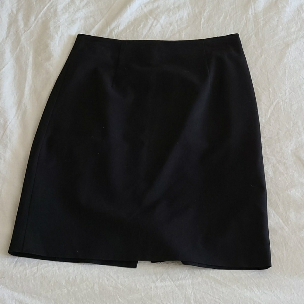 Black pencil skirt